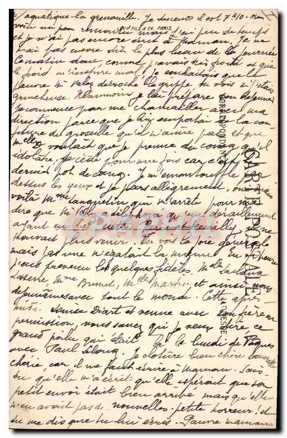 CPA Paris Ve le Pantheon construit de 1764 a 1790 sur les plans de Soufflot  — Rückseite