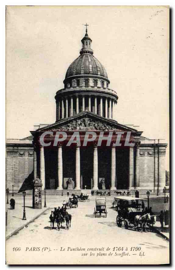 CPA Paris Ve le Pantheon construit de 1764 a 1790 sur les plans de Soufflot 