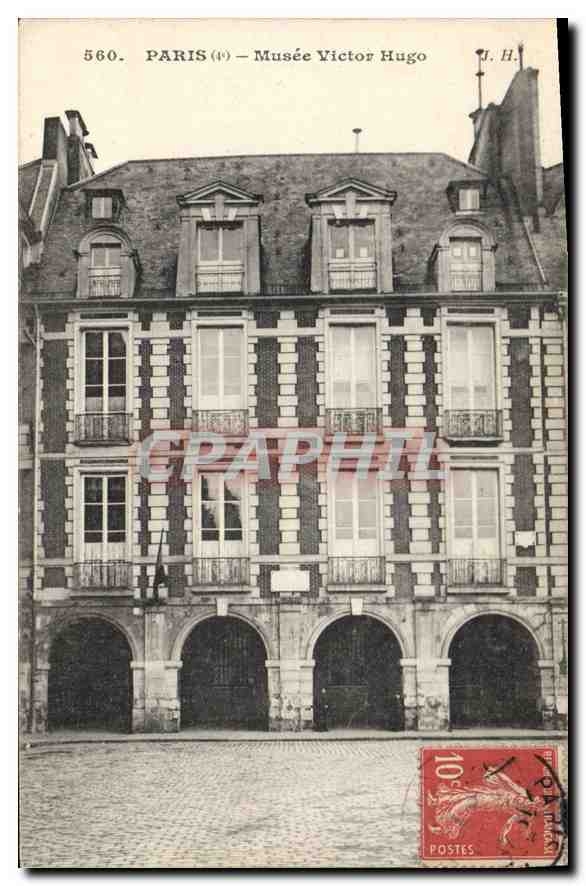 CPA Paris 4e Musee Victor Hugo 