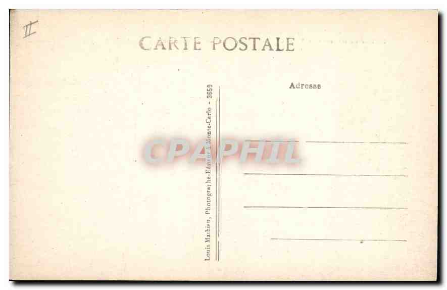 CPA Cote d'Azur la Terrasse aerienne du Vistaero au dessus de la Mediterranee  — Verso