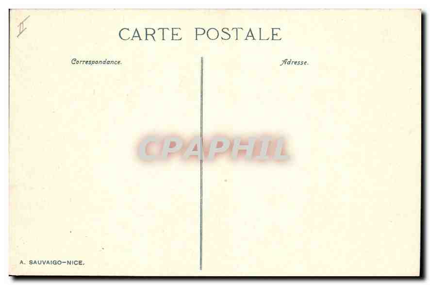 CPA Monte Carlo jardins du Casino Cacti  — Rückseite