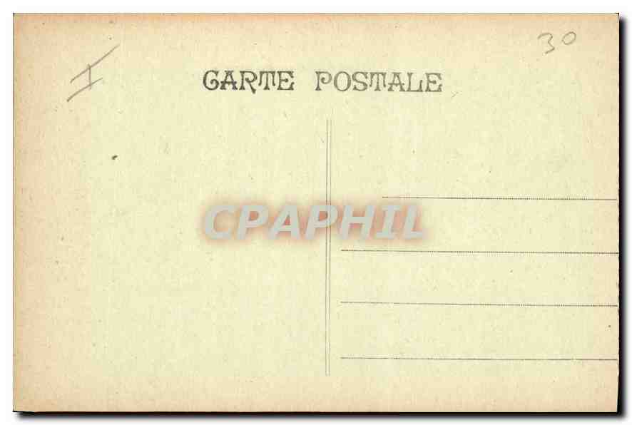 CPA Marseille rue Noailles  — Verso