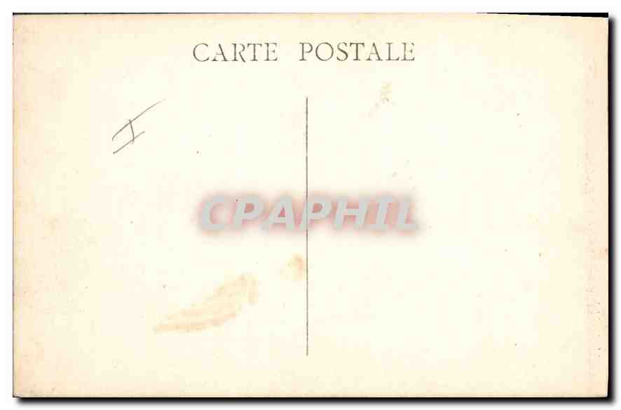 CPA Marseille Escalier Monumental de la Gare St Charles  — Verso