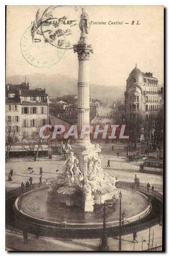 CPA Marseille Fontaine Cantini 