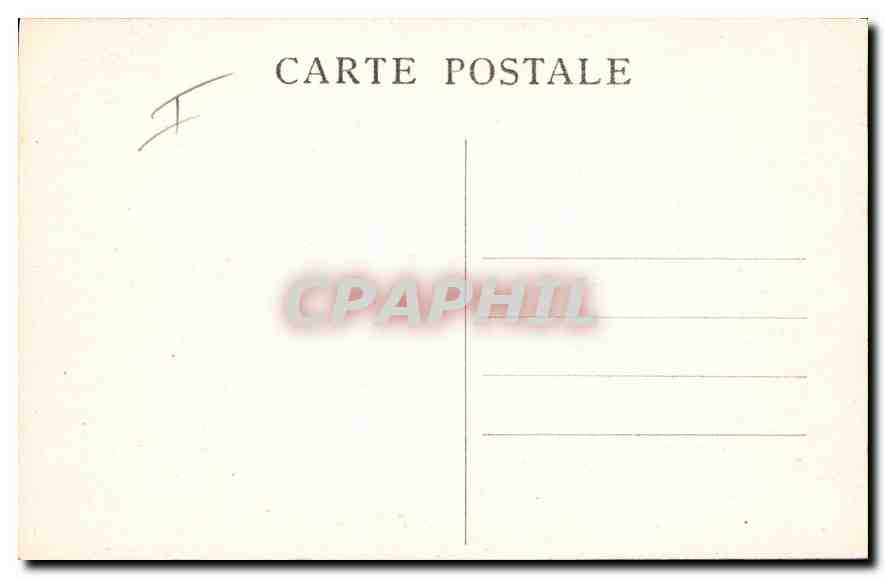 CPA Monument Edmond Rostand par Paul Gondard Statuaire  — Verso