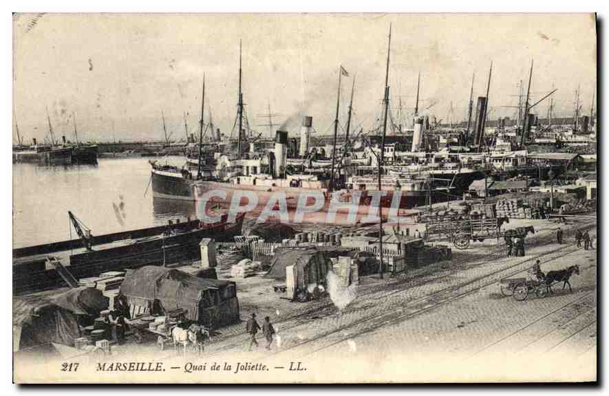 Marseille — Quai de la Joliette — LL. n°217