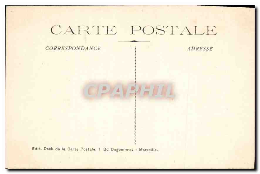 CPA Marseille la cathedrale  — Rückseite