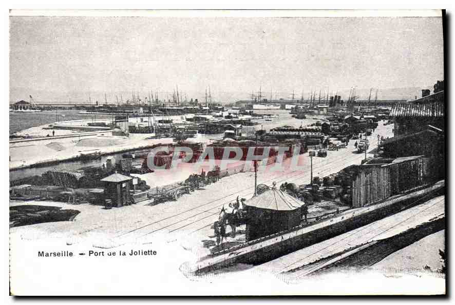 Marseille — Port de la Joliette — éditeur non identifié