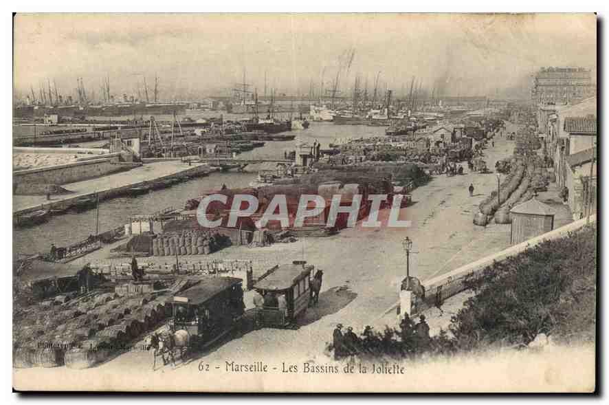 Marseille - Les Bassins de la Joliette — éditeur : Monnery & Cie, n° 62