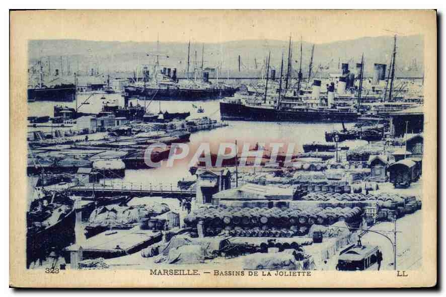 Marseille — Bassins de la Joliette — LL, n° 323