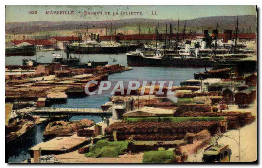 CPA Marseille Bassins de la Joliette 