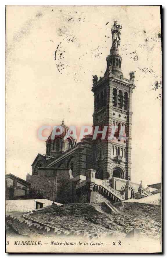 CPA Marseille Notre Dame de la Garde 