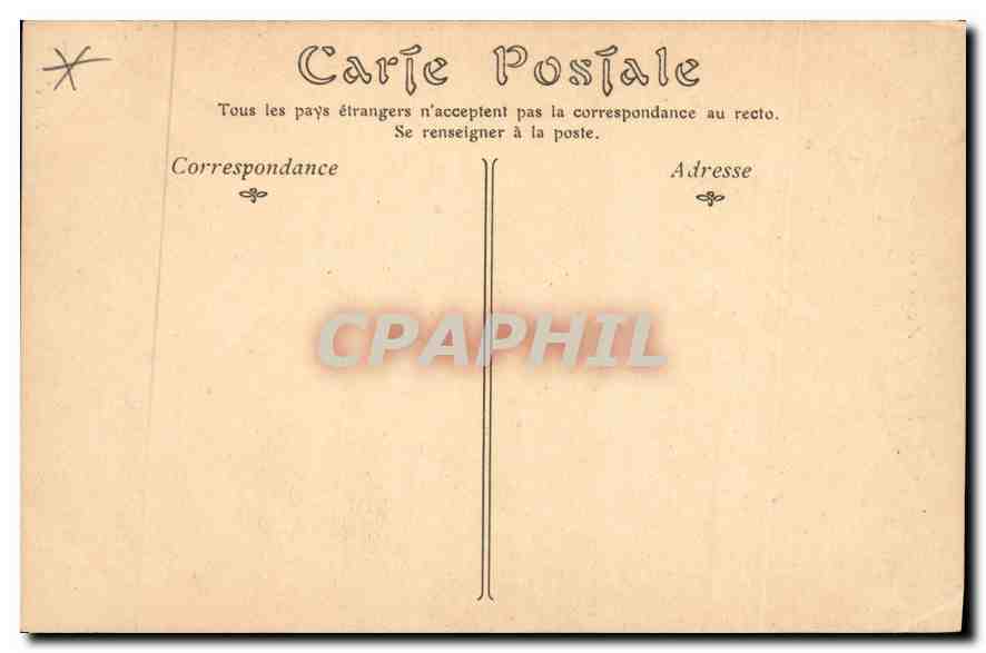 CPA Marseille Ascenseurs de Notre Dame de la Garde  — Rückseite