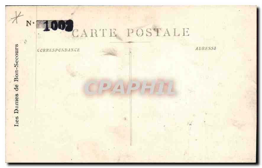 CPA Marseille Ascenseurs de N D de la Garde  — Rückseite