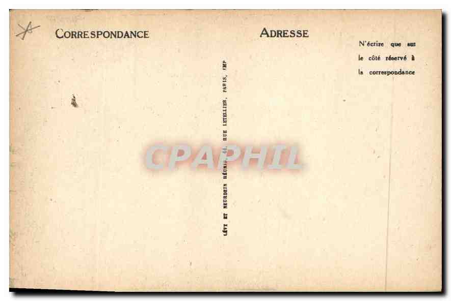 CPA Marseille les Ascenseurs et Notre Dame de la Garde  — Rückseite