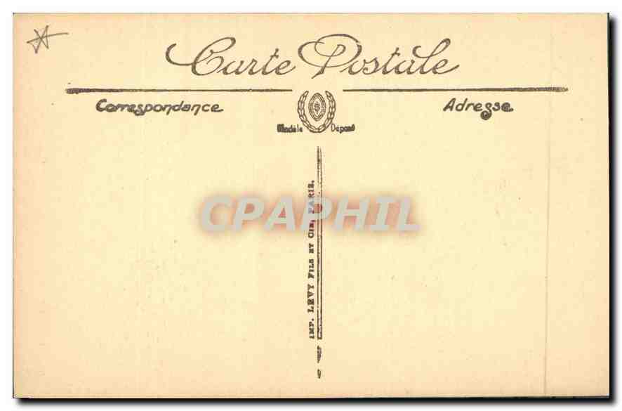 CPA Marseille les Ascenseurs et Notre Dame de la Garde  — Rückseite