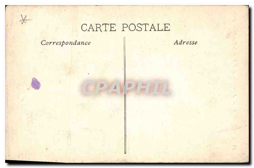 CPA Marseille Ascenseurs de N D de la Garde  — Rückseite