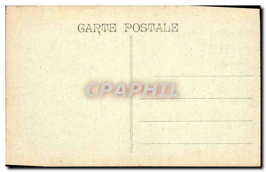 CPA Marseille la Joliette Bateaux — Verso