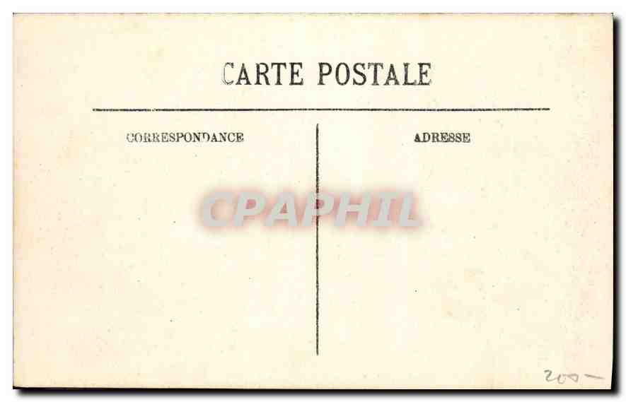 CPA Marseille Bassin et Quais de la Joliette  — Rückseite