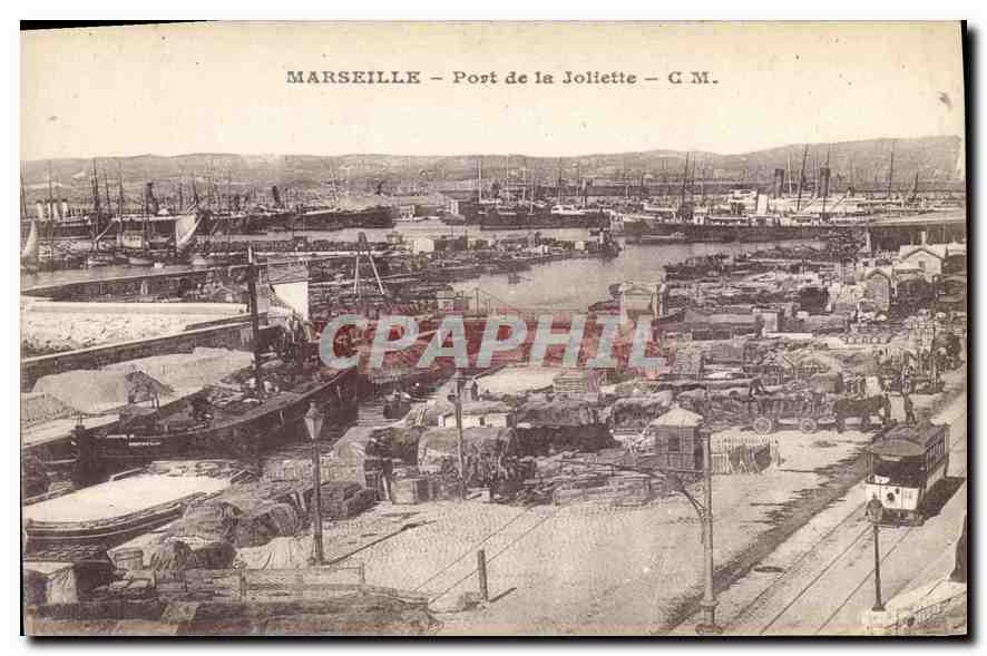 CPA Marseille Port de la Joliette 