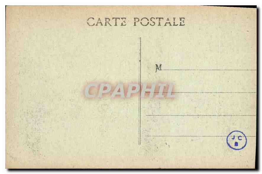 CPA Marseille Port de la Joliette  — Verso