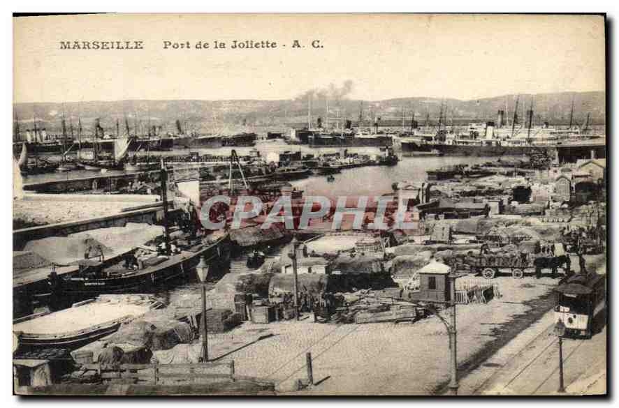 Marseille — Port de la Joliette — A. C.