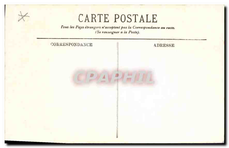CPA Marseille l'Ascenseurs et Notre Dame de Garde  — Verso