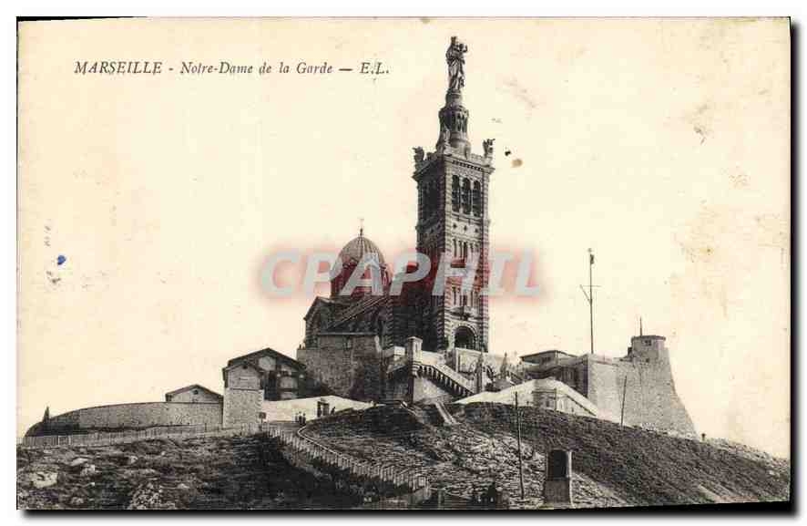 CPA Marseille Notre Dame de la Garde 