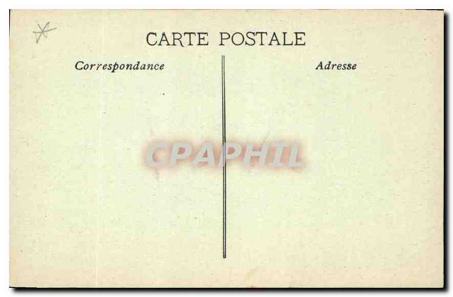 CPA Notre Dame de la Garde protegez notre Patronage  — Rückseite