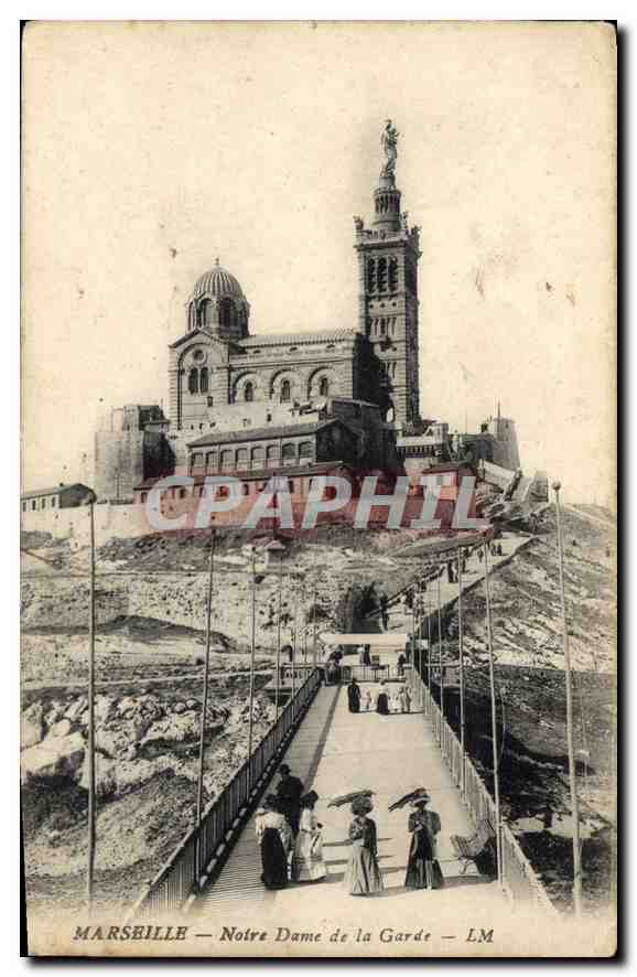 CPA Marseille Notre Dame de la Garde 