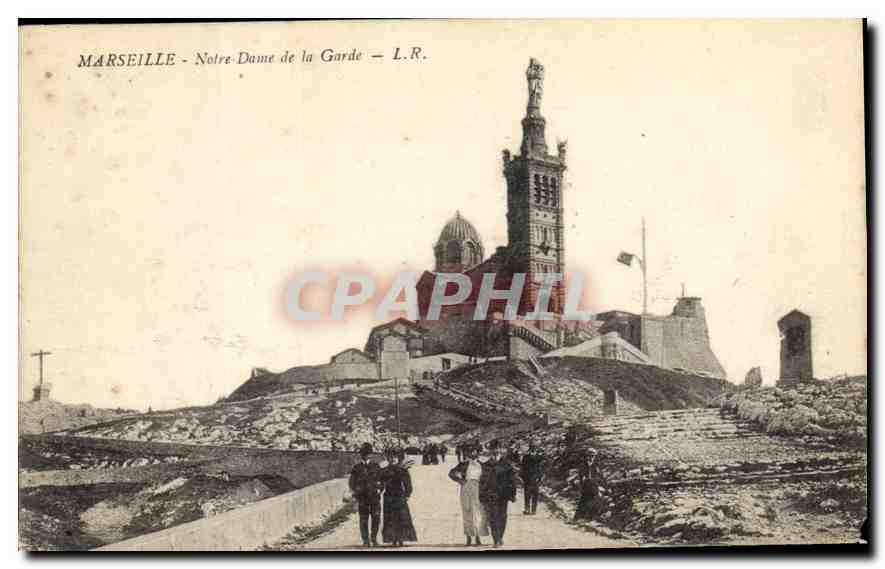 CPA Marseille Notre Dame de la Garde 