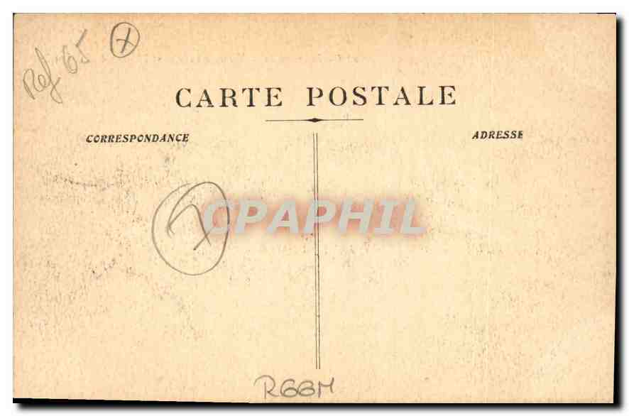 CPA Marseille vue generale et N d de la Garde  — Rückseite