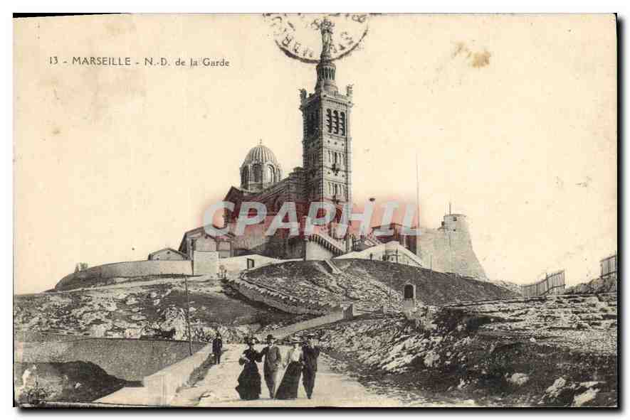 CPA Marseille N D de la Garde 