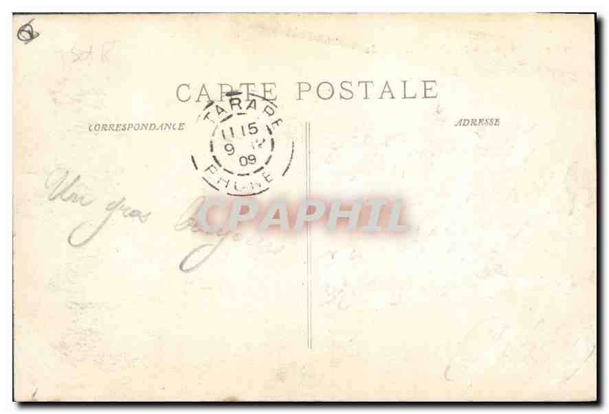 CPA Marseille N D de la Garde  — Rückseite