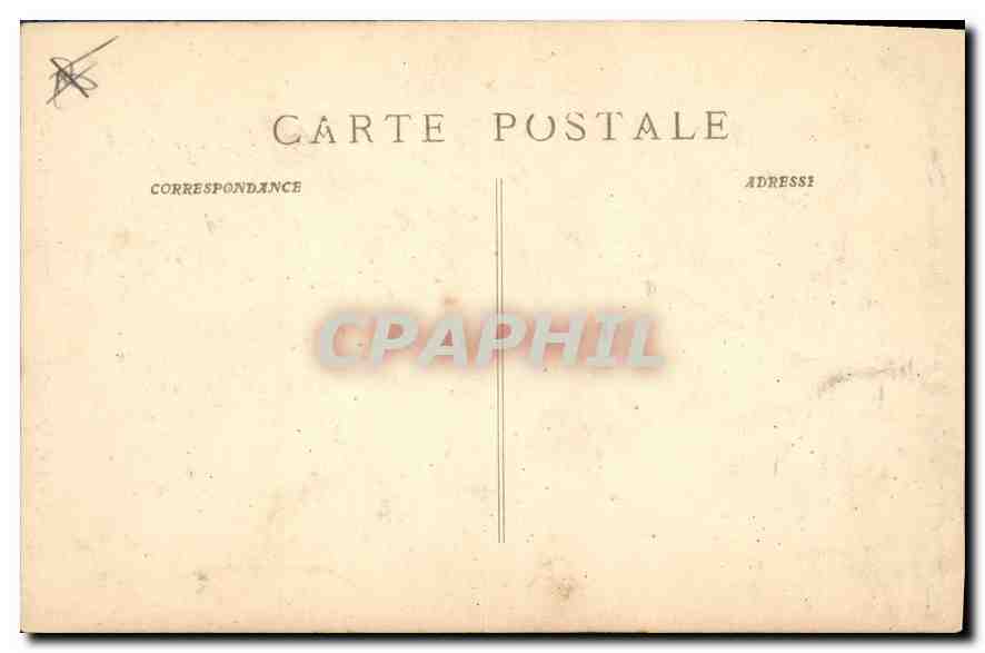 CPA Marseille Ascenseurs de N D de la Garde  — Rückseite