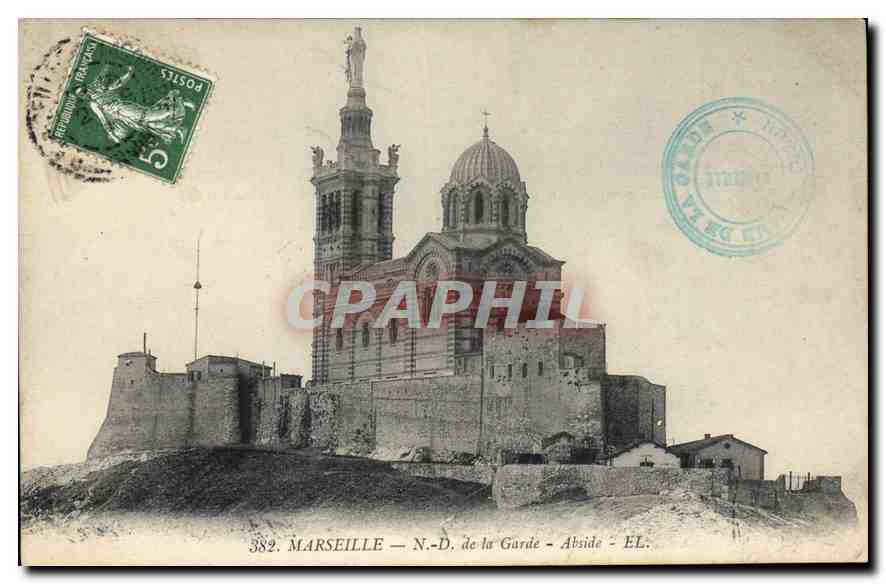 CPA Marseille N D de la Garde Abside 