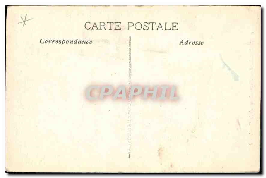 CPA Marseille Notre Dame de la Garde  — Rückseite
