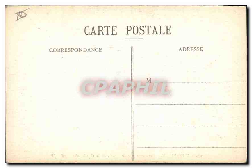 CPA Marseille Panorama pris de N d de la Garde cote Nord  — Rückseite