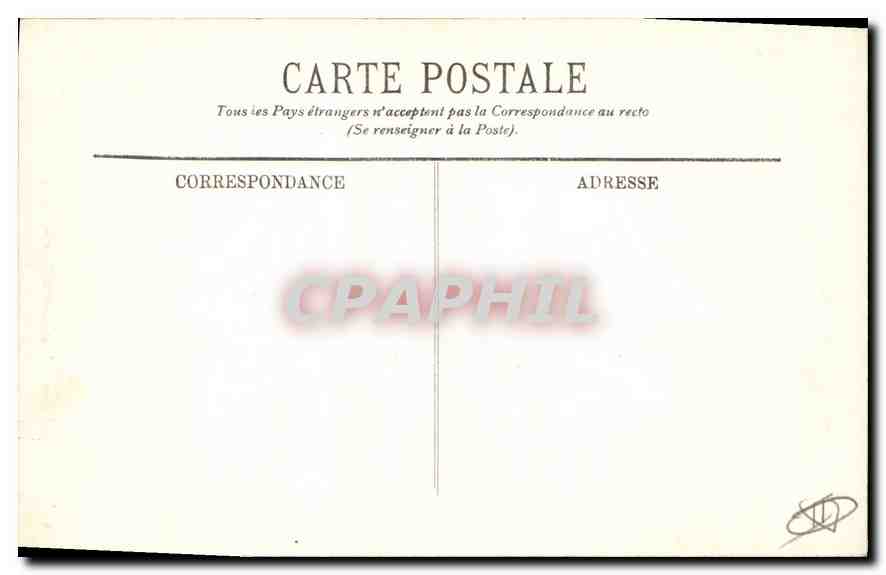 CPA Marseille l'Ascenseurs et Notre Dame de la Garde  — Rückseite