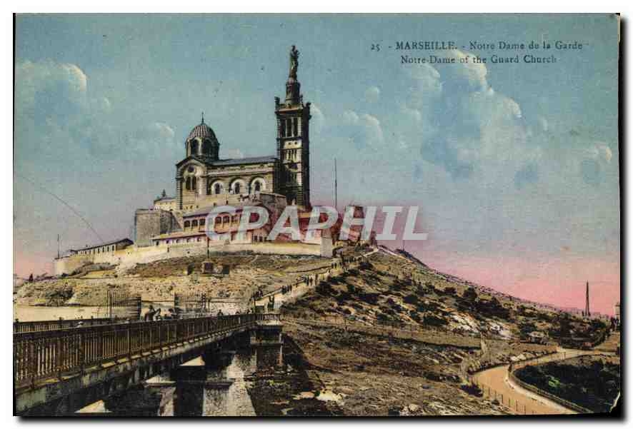 CPA Marseille Notre Dame de la Garde 