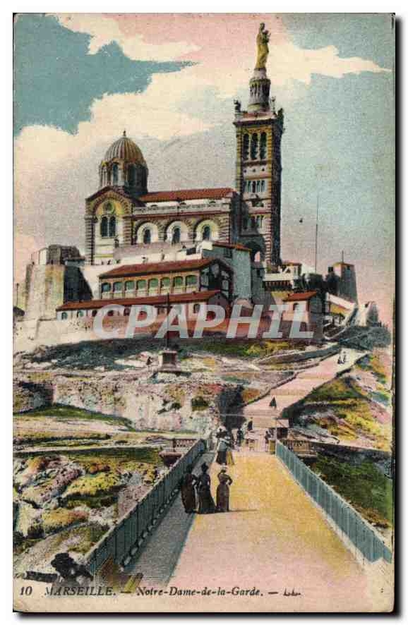 CPA Marseille Notre Dame de la Garde 
