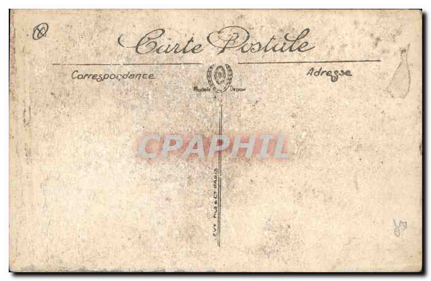 CPA Marseille Notre Dame de la Garde  — Rückseite