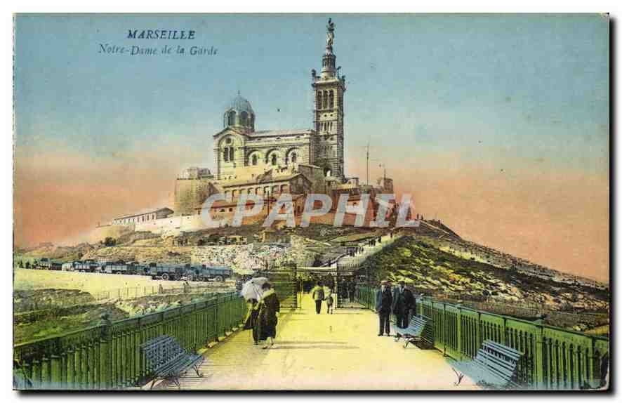 CPA Marseille Notre Dame de la Garde 