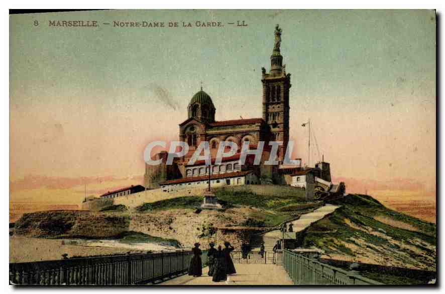 CPA Marseille Notre Dame de la Garde 