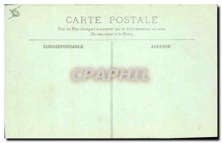 CPA Marseille Notre Dame de la Garde et l'Ascenseurs  — Rückseite