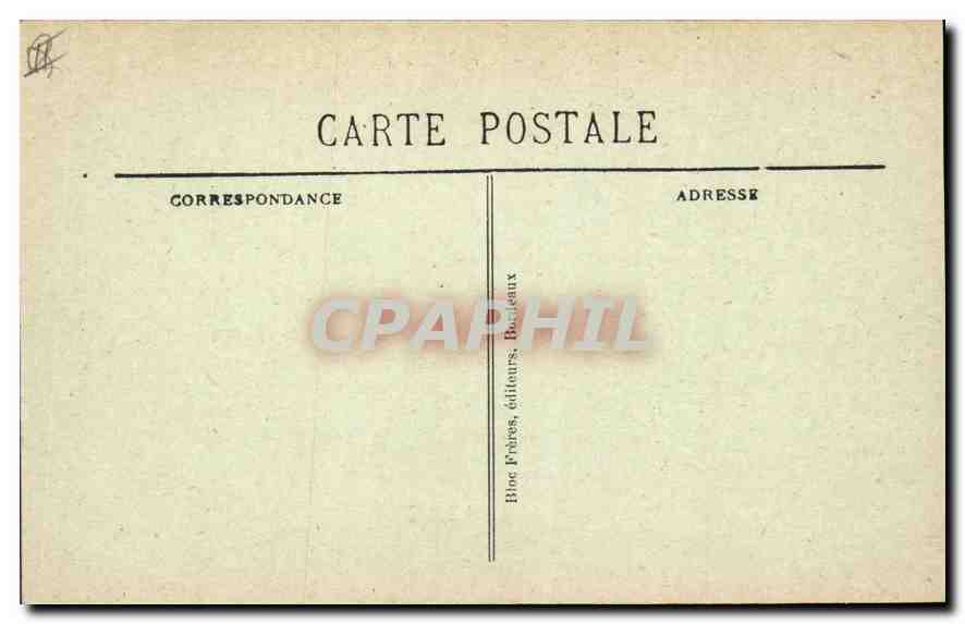 CPA Marseille Notre Dame de la Garde les Ascenseurs  — Rückseite