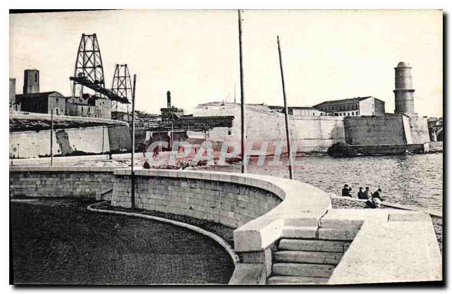Marseille — Le Fort Saint-Jean — Canal — Édition 'La Cigogne', 9 bis