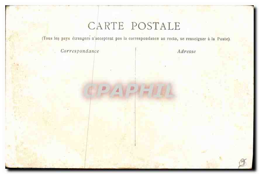 CPA Marseille Notre Dame de la Garde  — Rückseite