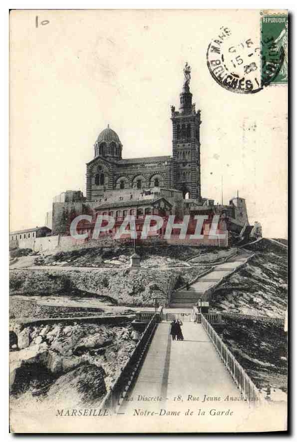 CPA Marseille Notre Dame de la Garde 
