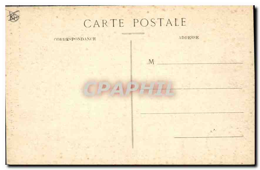 CPA Marseille N D de la Garde Pont Levis et Entree de la Crypte  — Rückseite